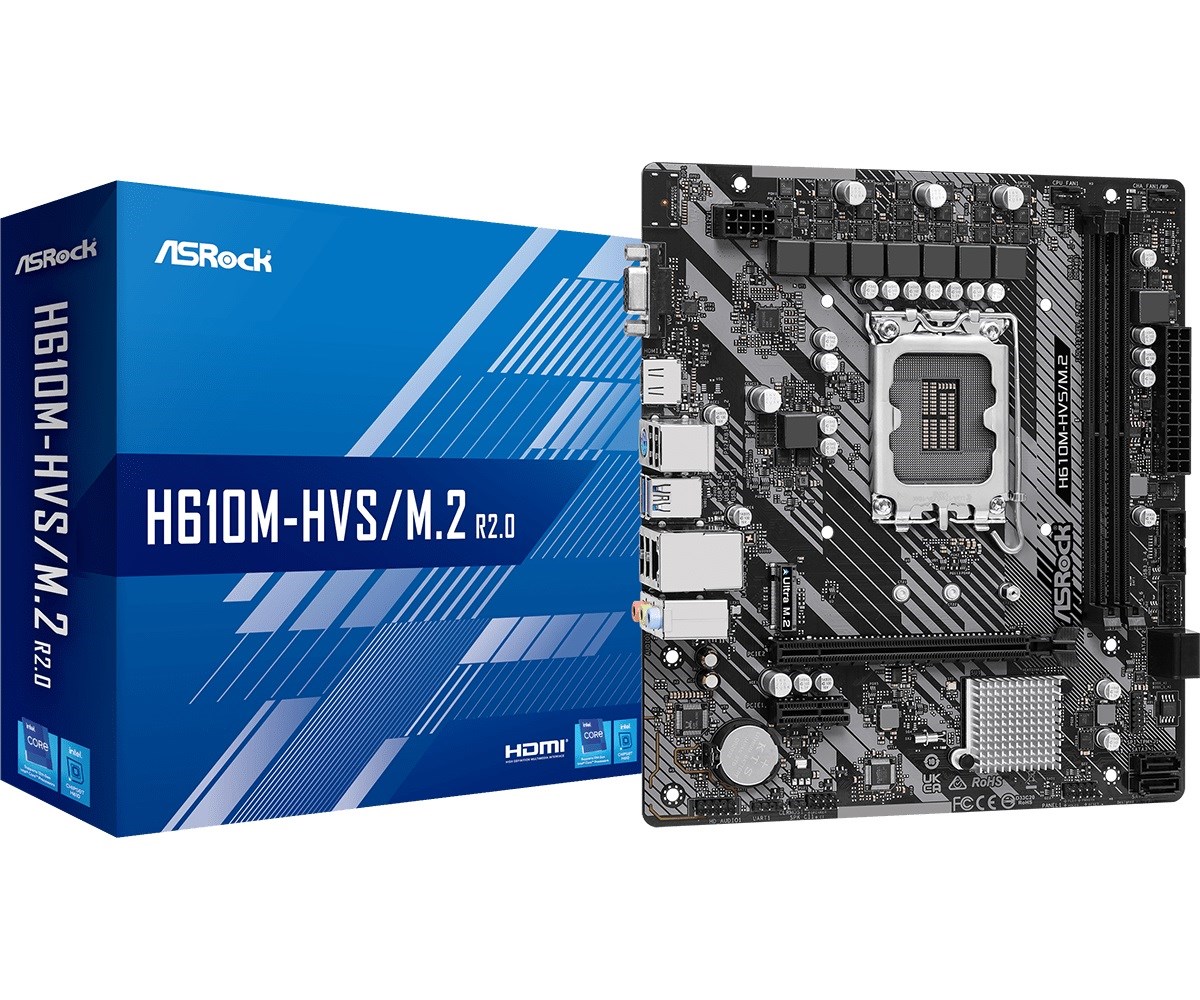 Pllakë amë Asrock H610M-HVS