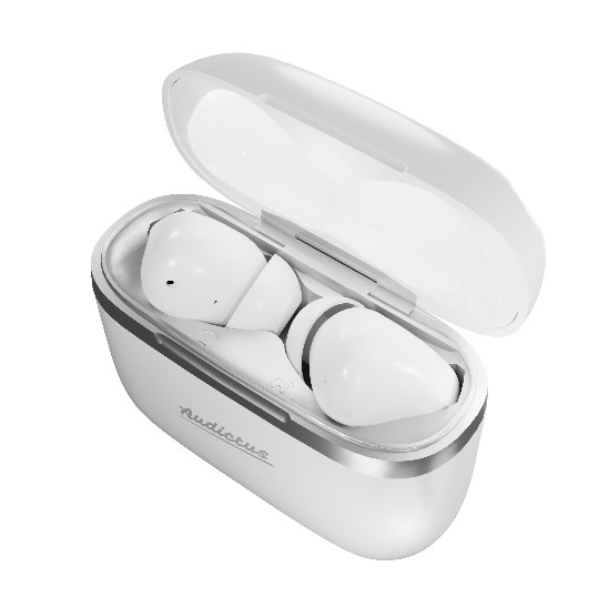 Dëgjuese Audictus Dopamine True Wireless Stereo, të bardha