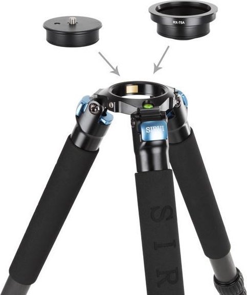 Tripod Sirui R-4214X, lartësi 150 cm, kapacitet 25 kg, i zi