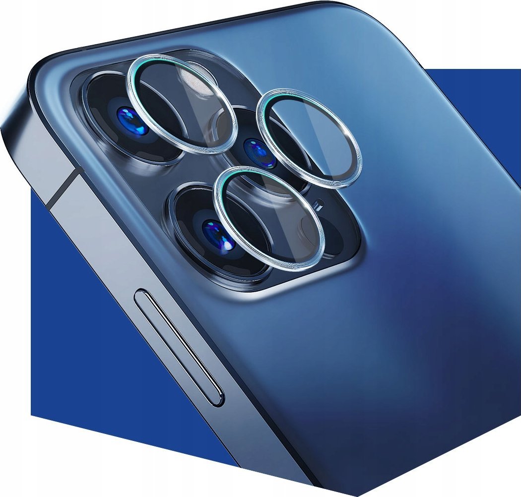 Mbrojtës kamere 3MK Lens Protection Pro, për iPhone 16 Pro 16 Pro Max, titanium silver