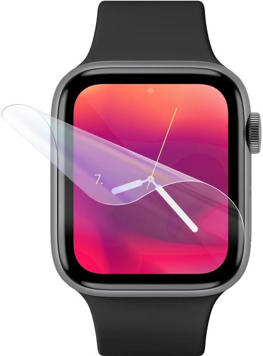 Folie mbrojtëse FIXED Invisible Protector për Apple Watch 45mm, 2 copa