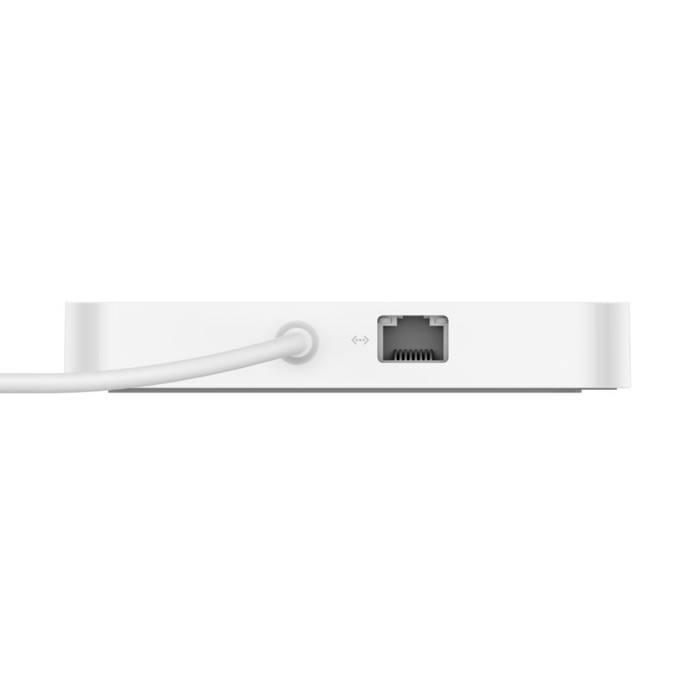 Qendër USB-C Belkin 6-në-1, 24", 10 Gbps, i bardhë