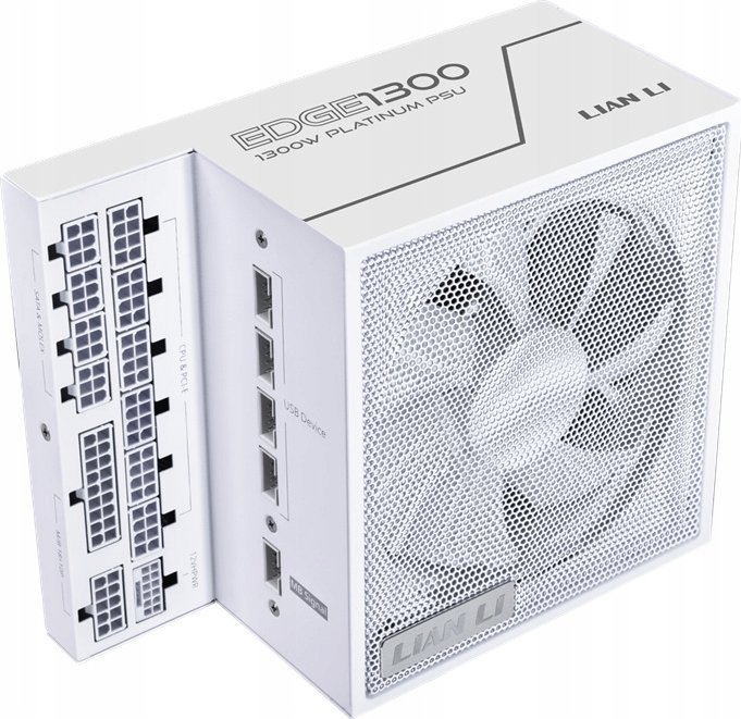 Furnizues energjie Lian Li EDGE EG1300, 1300W, 80 Plus Platinum, i bardhë