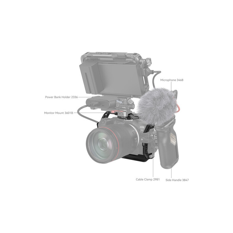 SmallRig Camera Cage for Canon EOS R6 Mark II