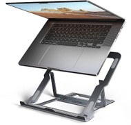 Standi për laptopë dhe tabletë Axagon STND-LAG, 10" 17.3", metalik, gri
