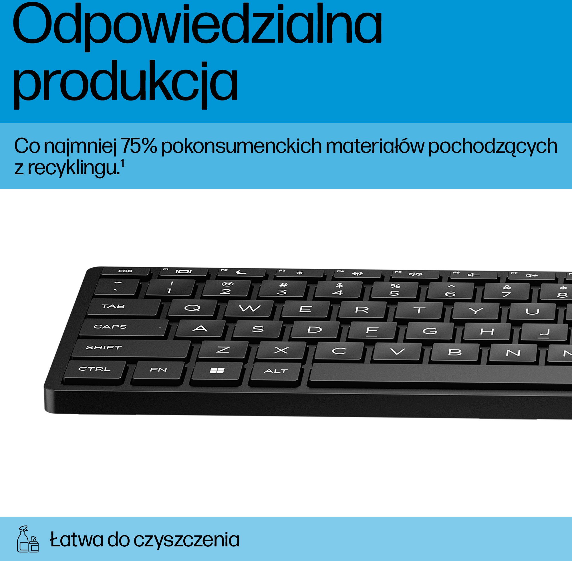 Tastierë HP 320K, me kabllo, USB, e zezë