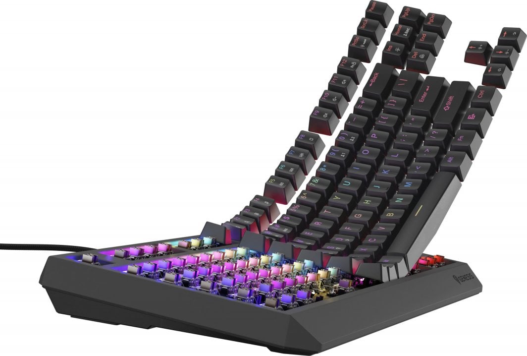 Tastierë Genesis Thor 230 TKL Outemu Brown, e zezë