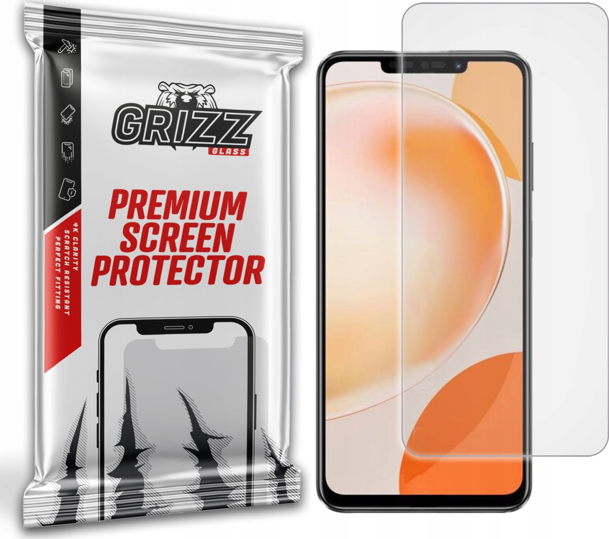 Mbrojtëse ekrani mat GrizzGlass PaperScreen për Huawei Nova Y91
