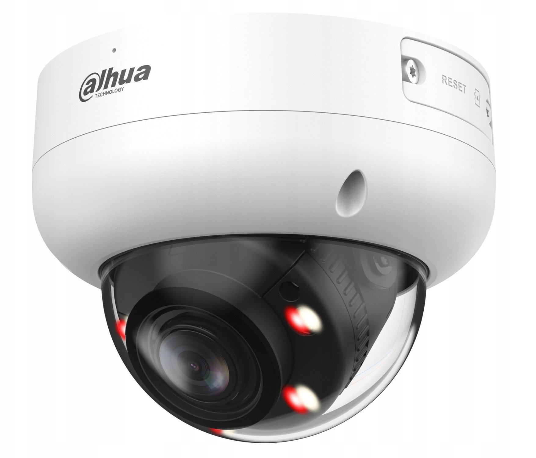 Kamera IP Dahua IPC-HDBW3849R, 8MP 4K, varifokale 2.7–13.5 mm, e bardhë