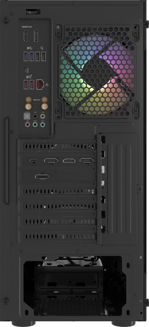 Kasë për PC Fury Shobo SH4F RGB (NFO-2154), e zezë