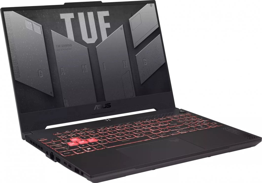 Лаптоп ASUS TUF Gaming A15, 15.6" 144 Hz, AMD Ryzen 9 7940HS, 16 GB RAM, 512 GB SSD, NVIDIA GeForce RTX 4070