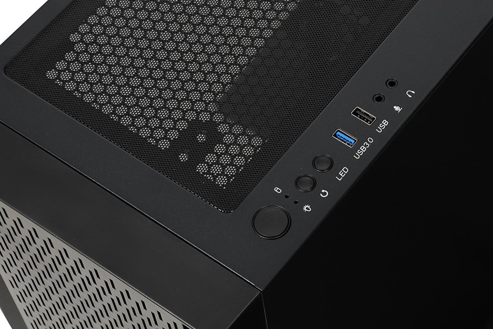 Kase kompjuteri iBOX Cetus OCT 903 RGB, ATX, panel xhami i temperuar, e zezë