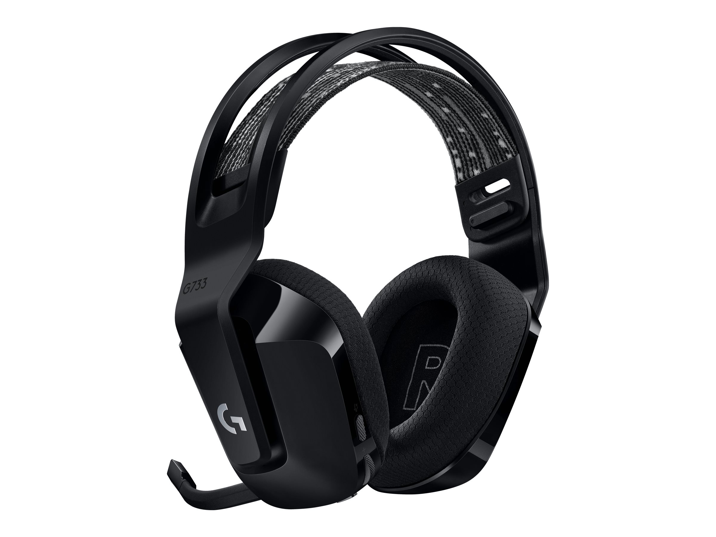 Kufje gaming Logitech G G733 LIGHTSPEED, wireless, RGB, të zeza