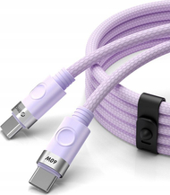 Kabllo USB Orico CDX, USB C në USB C, 60W, 1m, vjollcë