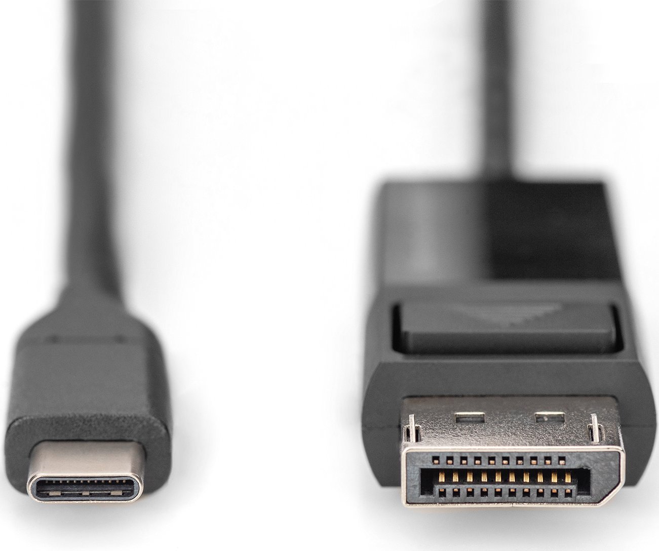Kabull USB Digitus, USB C në DisplayPort, 2 m, i zi