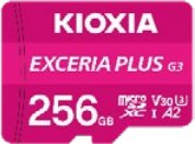 Kartë memorje Kioxia EXCERIA G3, 256GB MicroSDXC, UHS-I Class 10
