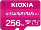 Kartë memorje Kioxia EXCERIA G3, 256GB MicroSDXC, UHS-I Class 10
