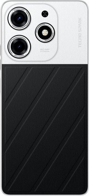 Telefoni Tecno Spark 10 Pro Lunar Eclipse KI7, 8GB 256GB, 5000mAh, zi argjendtë