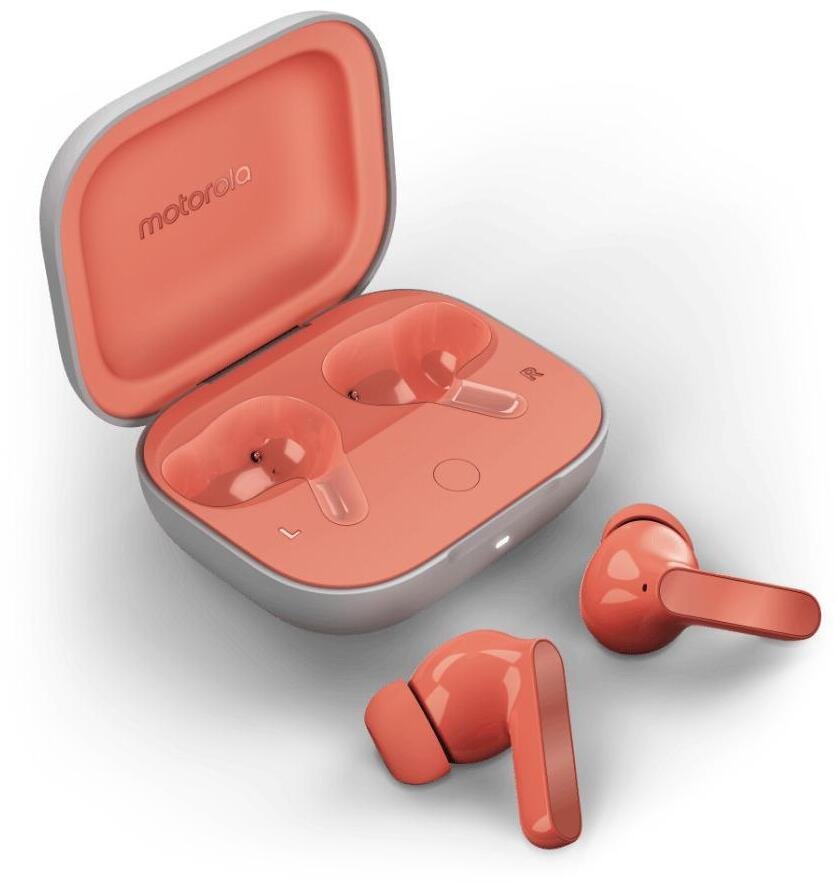 Kufje pa tela Motorola Moto Buds, in ear, ANC, të zeza