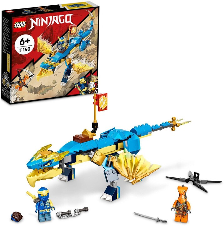 Играчка LEGO® NINJAGO® 71760 Jay's Storm Dragon EVO