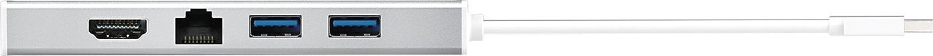 Dock USB J5create JUD380, USB 3.0, HDMI VGA RJ45, i bardhë