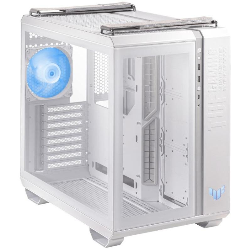 Kase kompjuteri ASUS TUF Gaming GT502 PLUS, MIDI Tower, ARGB, e bardhë
