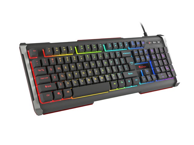Tastierë Gaming Natec Rhod 400, USB, e zezë