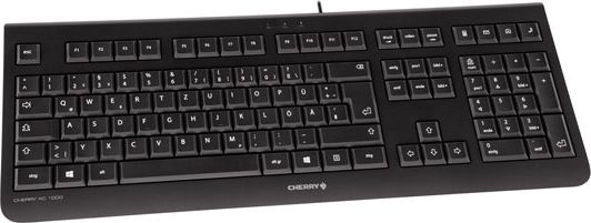 Tastierë Cherry KC 1000 JK-0800ES-2, me kabllo, USB, e zezë