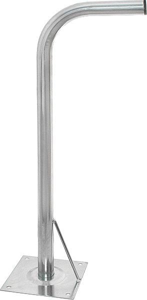 Montažer muri për antenë Front, 66cm, çelik i galvanizuar, i argjendtë