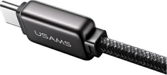 Kabllo Sams Meteor Series, USB C në USB C, 100W, 1.2m, e zezë
