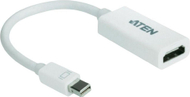 Adapter AV Aten VC980 AT, Mini DisplayPort në HDMI, 0.2m, i bardhë