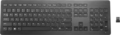 Tastierë pa kabllo HP Wireless Premium, USB, layout US, e zezë