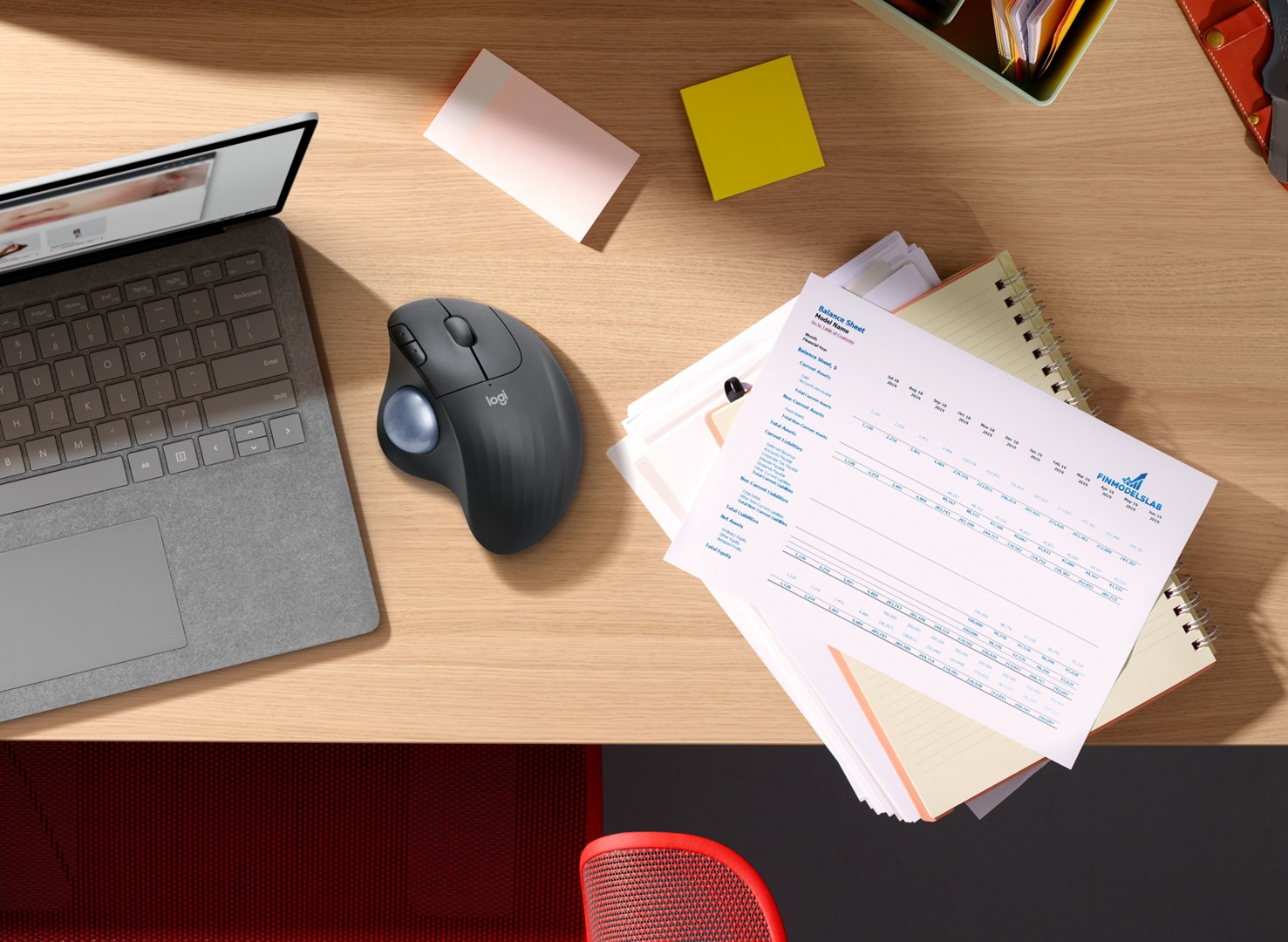 Maus wireless Logitech ERGO M575, trackball, Bluetooth Logi Bolt, grafit