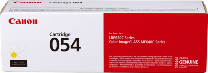Toner për printer Canon 054, i verdhë