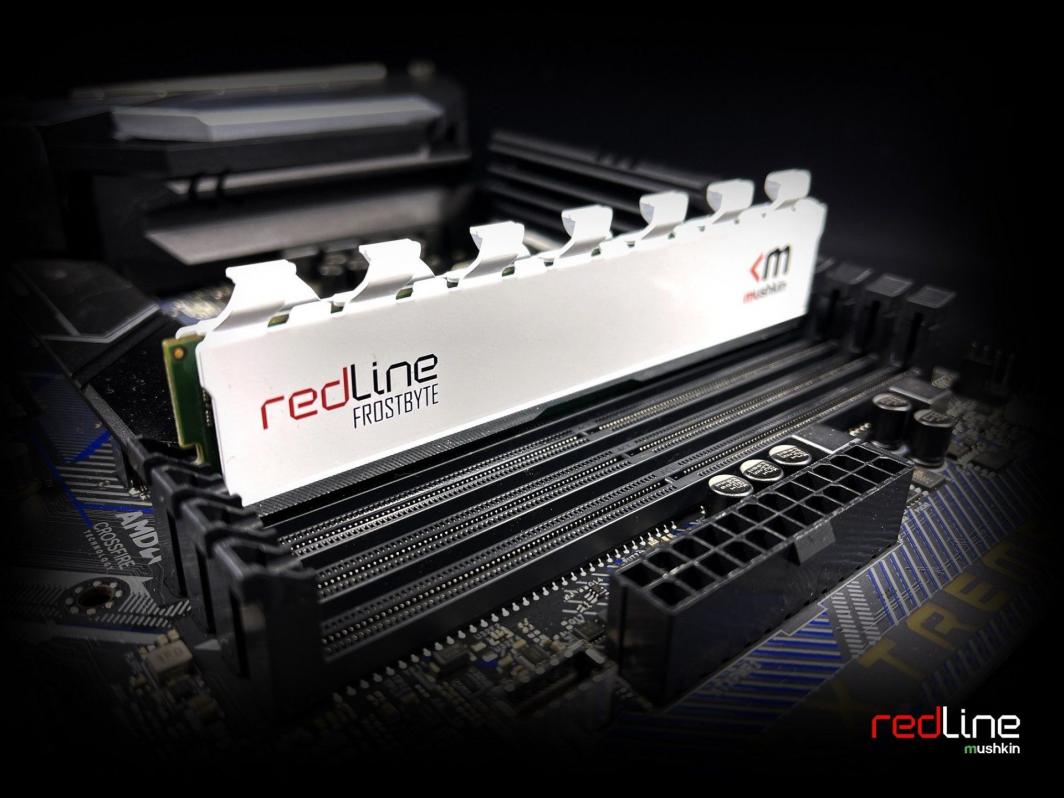 Memorie Mushkin Redline White, DDR4, 32 GB, 3200 MHz, CL14, MRD4U320EJJP16GX2
