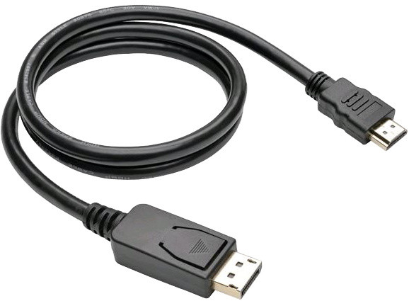 [OUTLET] Kabllo C-TECH DisplayPort/HDMI, 2m, e zezë[OUTLET] 