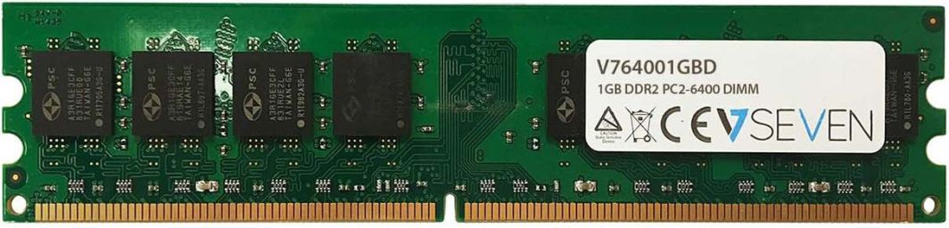 Memorie V7 DDR2, 1 GB, 800 MHz, CL6, V764001GBD