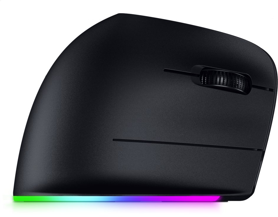 Maus wireless Razer Pro Click V2 Vertical, ergonomik vertikal, gri