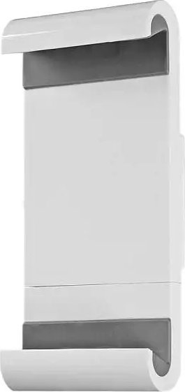 Mbajtës mural universal për tablet, 7–12", rrotullim 360°, i bardhë gri