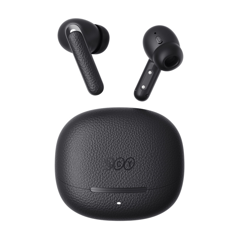 Kufje wireless QCY Buds ANC, Bluetooth 5.4, anulim zhurme -45 dB, të zeza 4