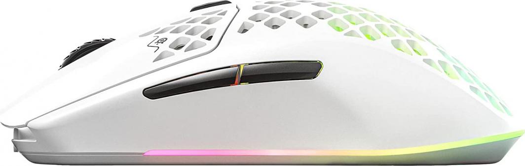 Maus SteelSeries Aerox 3 Snow Wireless 2022 (62608), i bardhë 4
