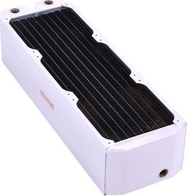 Radiator për ftohje uji Alphacool NexXxos Monsta 360, 3x120mm, 6 porta G1/4", i bardhë