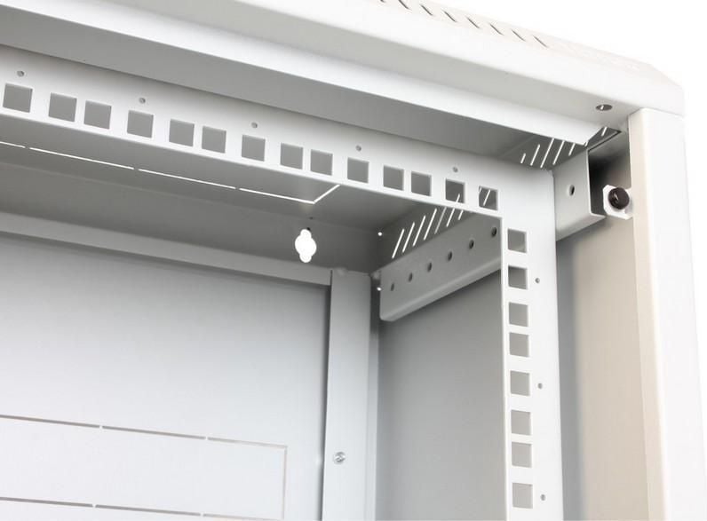 Dollap muror rack Triton RKA-10-AS4-CAX-X1, 10U 10", thellësi 360mm, gri