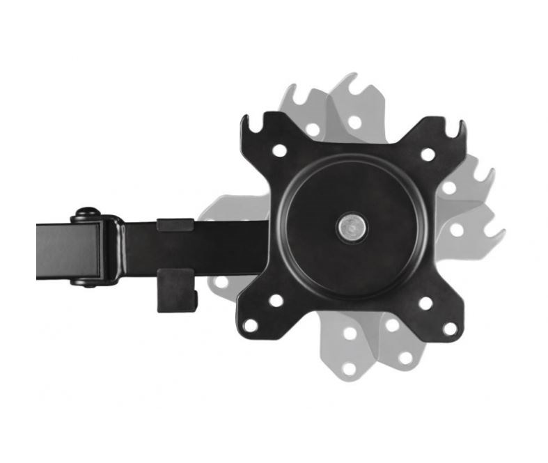 Mbajtëse për dy monitorë Trust GXT 1120 Mara, 32", VESA 75/100