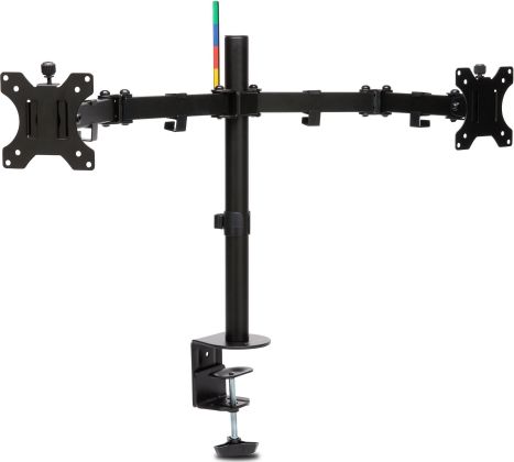 Двоен држач за монитор Kensington SmartFit Ergo Dual Extended, до 32\", црн металик