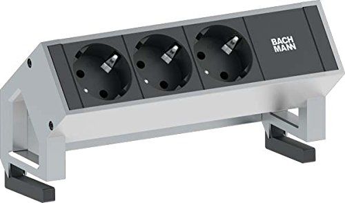 Zgjatues tavoline Bachmann Desk 2 902.4048, 3 dalje GST18i3, kabllo 20 cm, inox