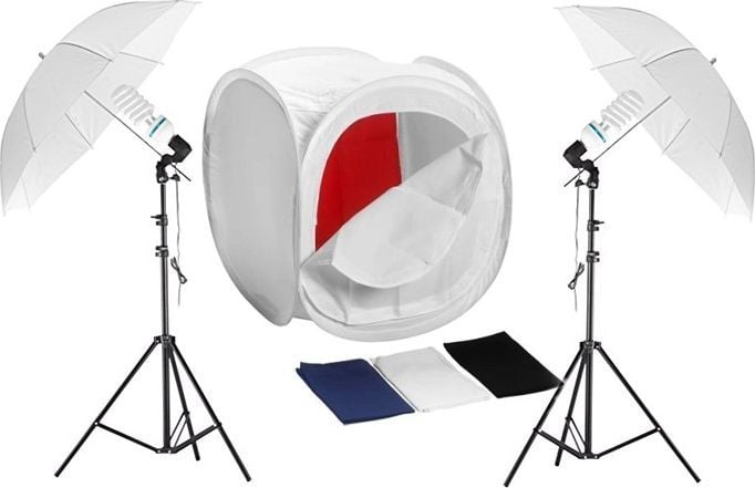 Set për fotografi Massa Studio Kit Shadowless