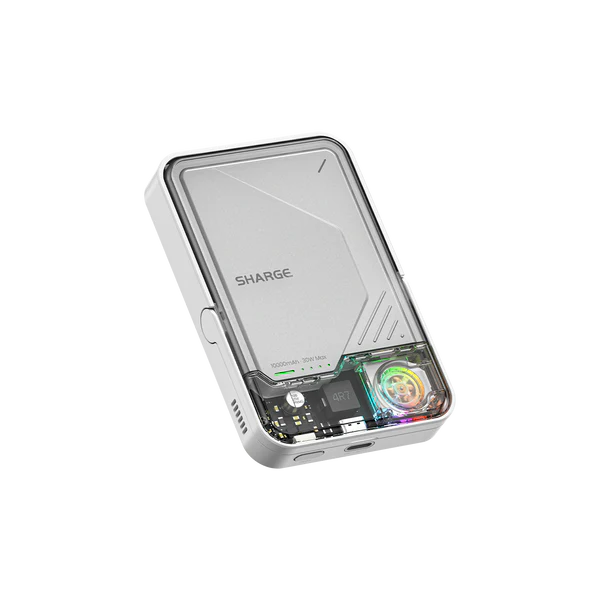 Powerbank SHARGE ICEMAG 2, 10000mAh, transparent