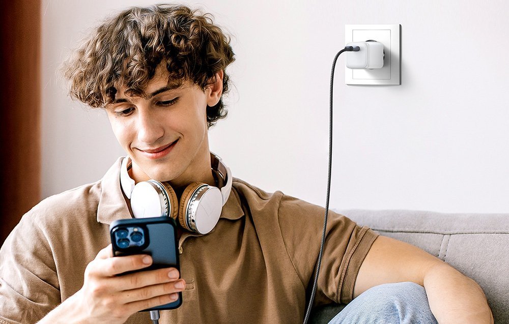Полнач Ugreen Nexode Mini 15324, USB C, 30W, бел