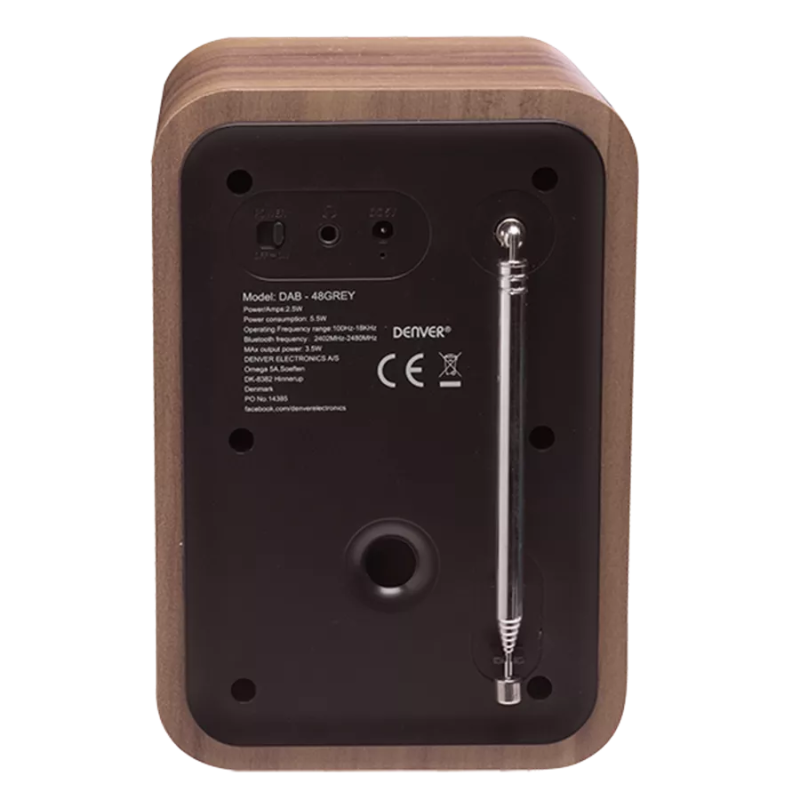 Radio Denver FM me Bluetooth DAB-48 GRI